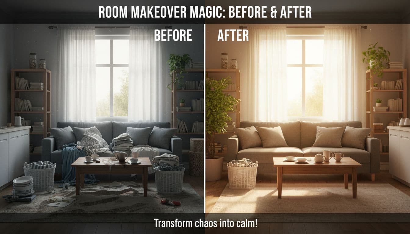 An example of a teaser-style before-and-after Pin concept, created with AI.