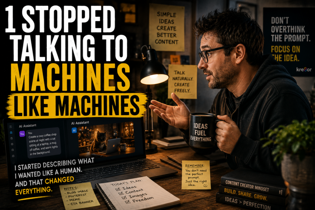 I Stopped Talking To Machines Like Machines meme