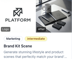 Brand Kit Scene workshop inside Kre8or AI