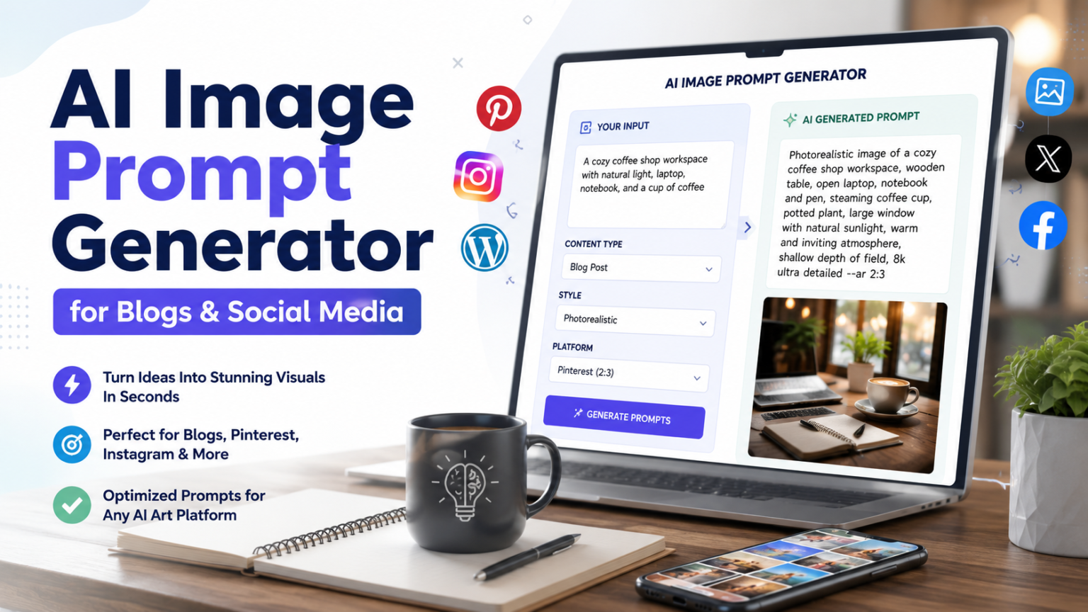 featured image for my image generation tool from RightBlogger