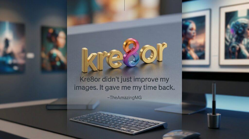 My experience with Kre8or AI is that it gave me my time back.