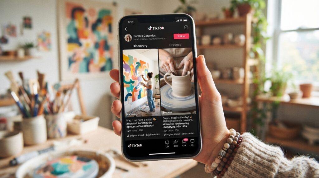 Use TikTok for Discovery and Process Videos